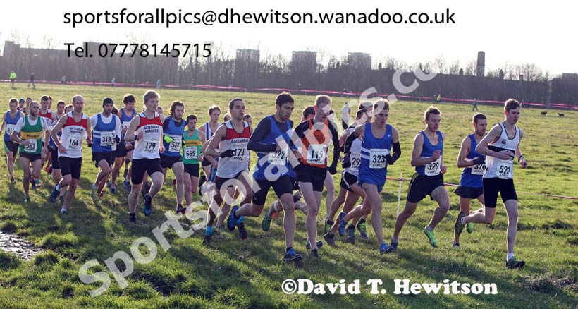 Senior mens North Eastern Cross Country Chanpionships. Photo: David T. Hewitson/Sports for All Pics